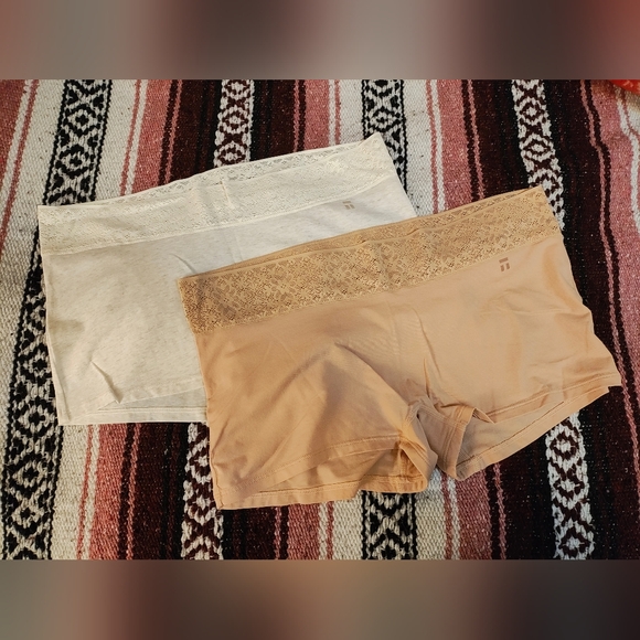 Tommy John Other - 2 Pairs NWOT Tommy John Lace Boyshort Panties